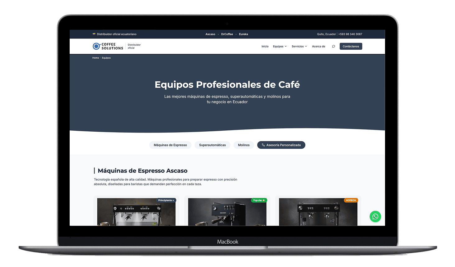 Coffee Solutions - Plataforma Integrada